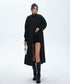 Black Mesh Layered Skirt